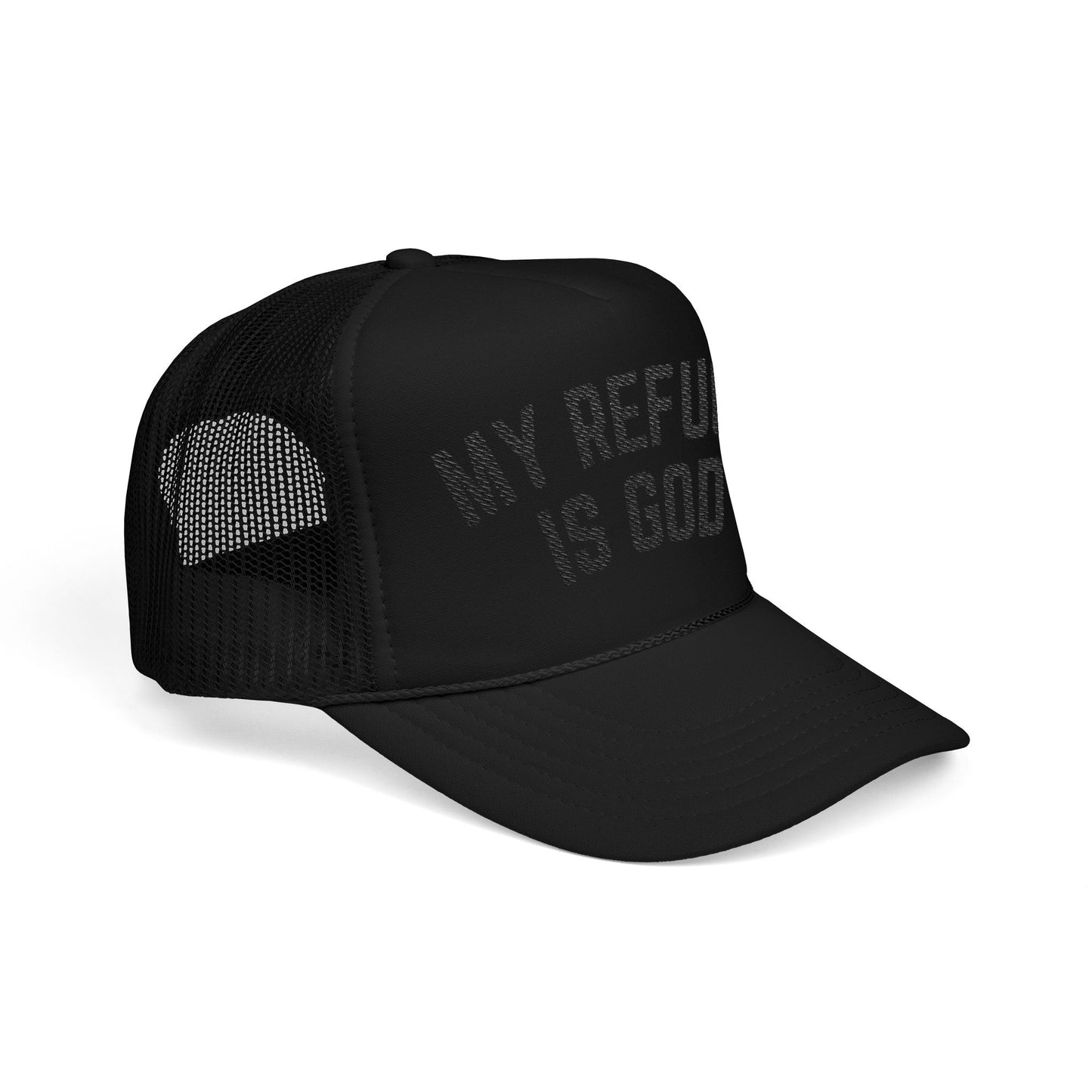 Trucker Hat - "My Refuge is God"