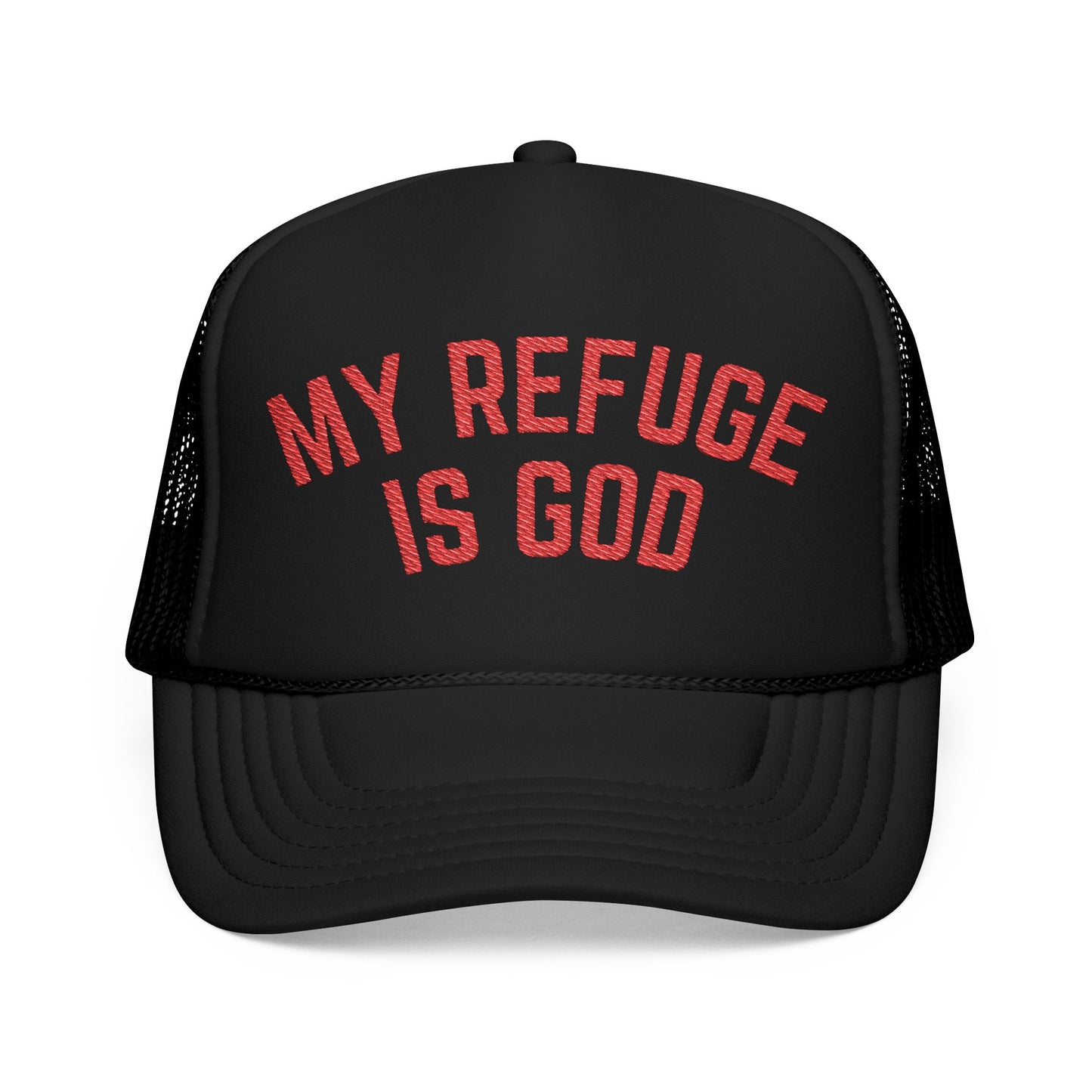 Retreat Hat - "My Refuge Is God"